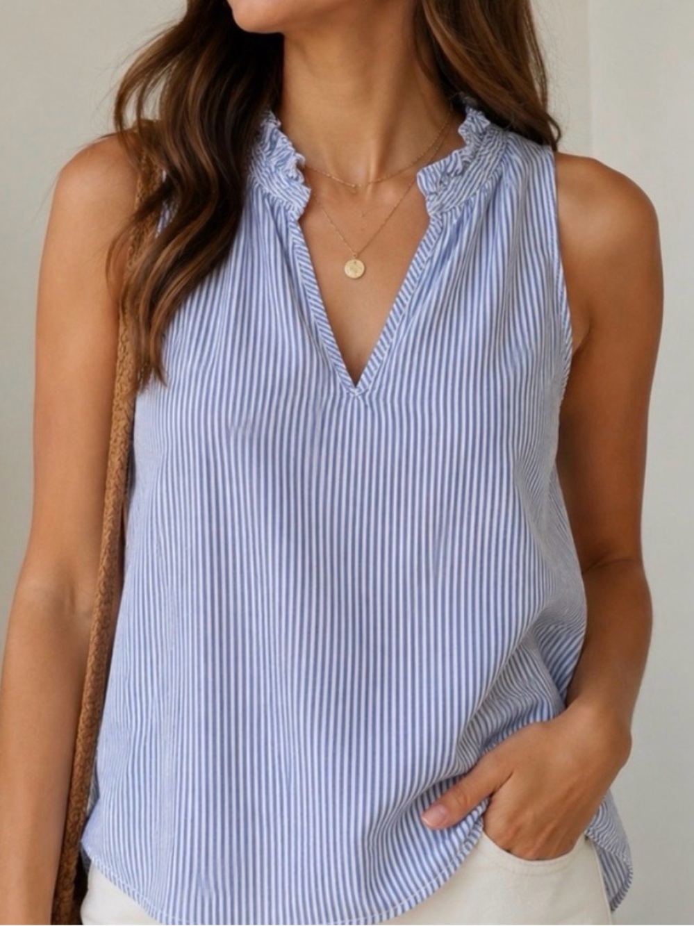 J.Crew Sleeveless Blouse Size XS